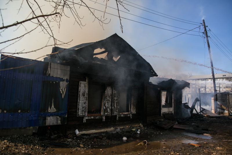 Fire Damage Repair in Progress